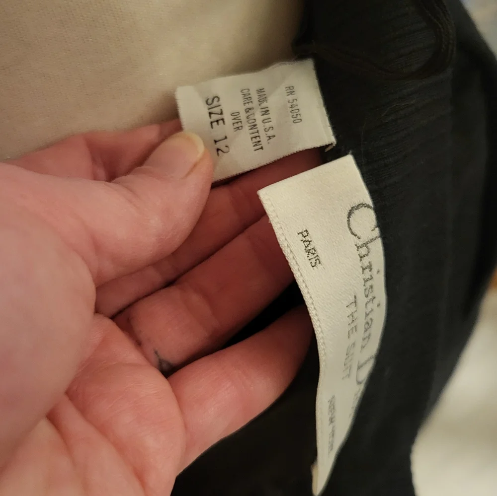 VINTAGE CHRISTIAN DIOR THE SUIT